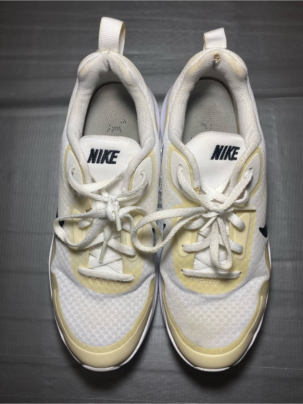 Nike Women’s White & Cream Low-Top Sneakers